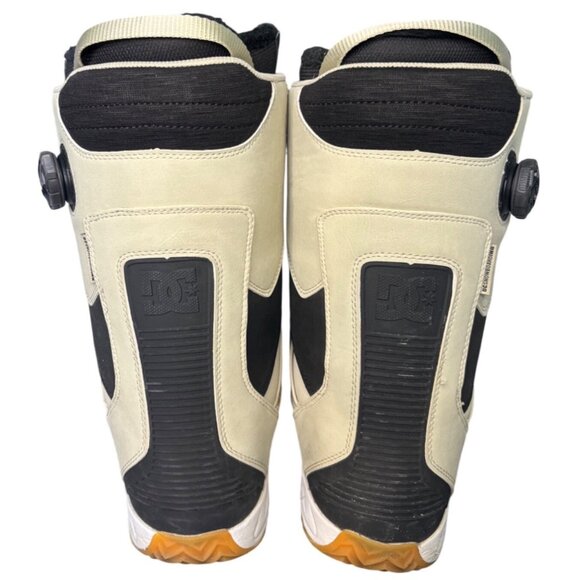 DC Control BOA Snowboard Boots Vibram Sole White Black Men’s Size 10 - Picture 6 of 10